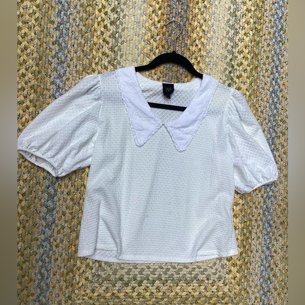 Peter Pan collar tee